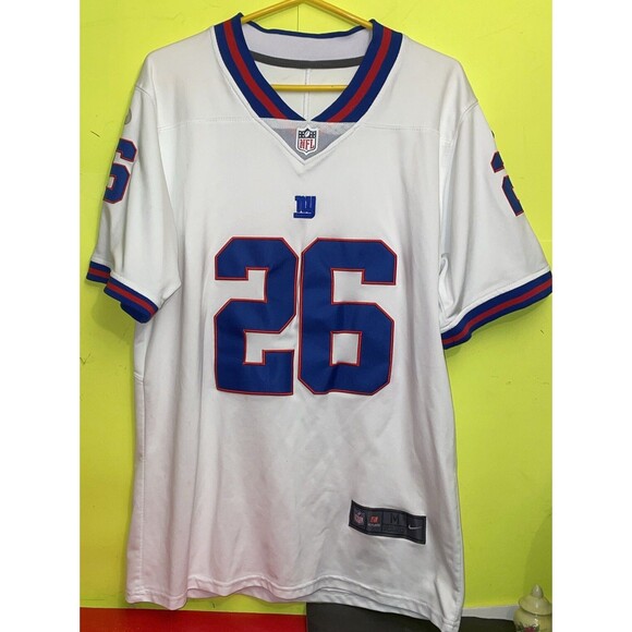 Nike Other - New York Giants Saquon Barkley #26 Nike Men's Official NFL Player Game  Jersey M